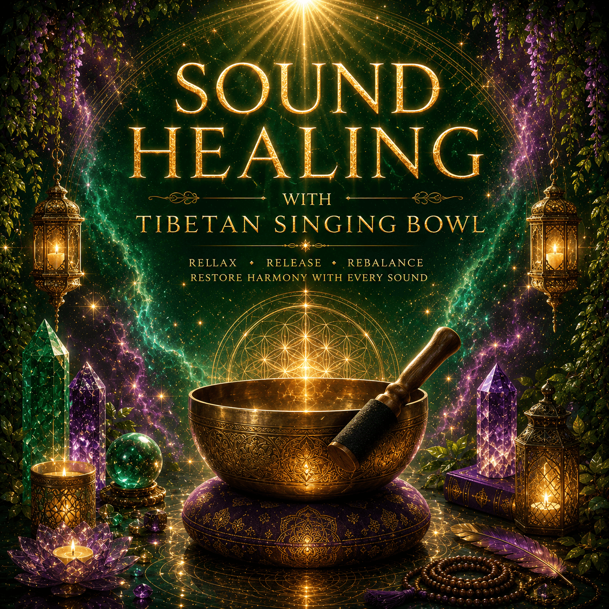 Sound Healing with Singing Bowl